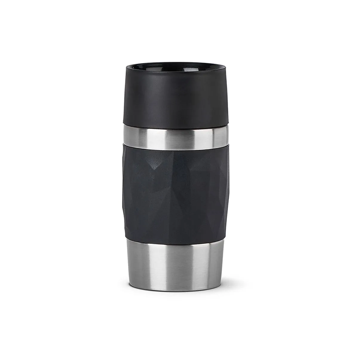 Reisebecher Compact 0.3L, Schwarz – Bild 8