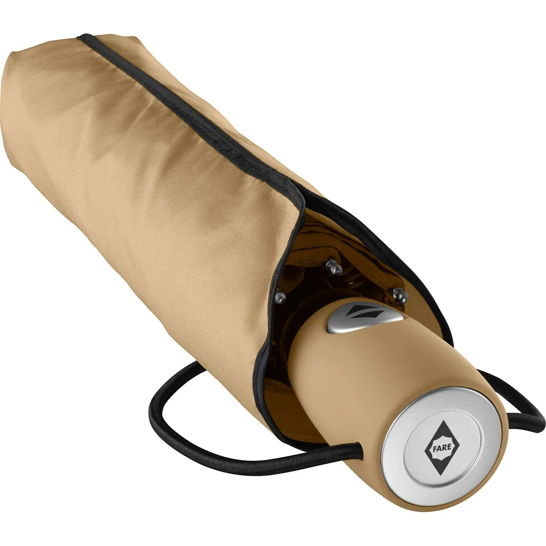 Mini-Taschenschirm FARE® AOC, beige – Bild 8
