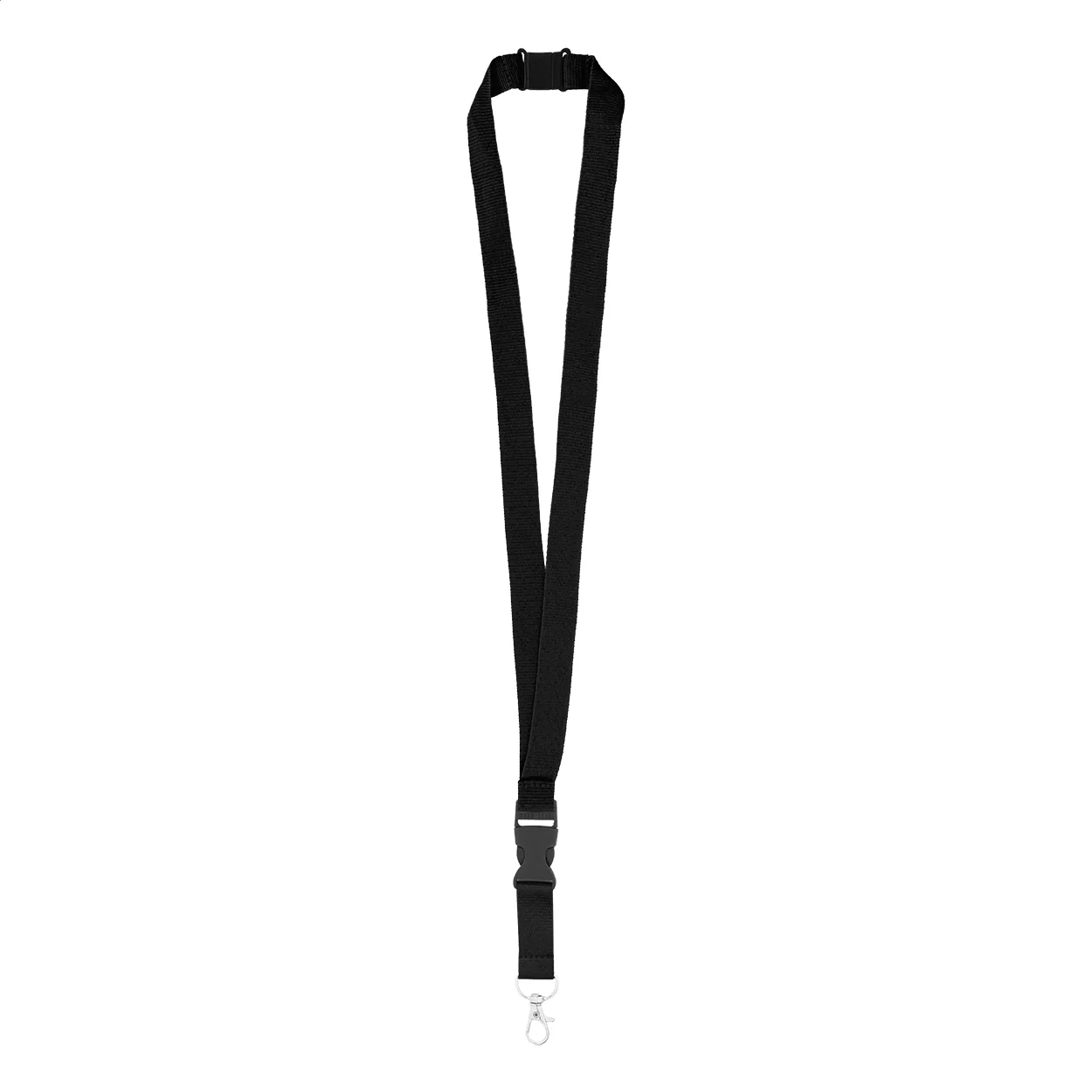 Lanyard Revent Plus aus RPET, schwarz – Bild 2