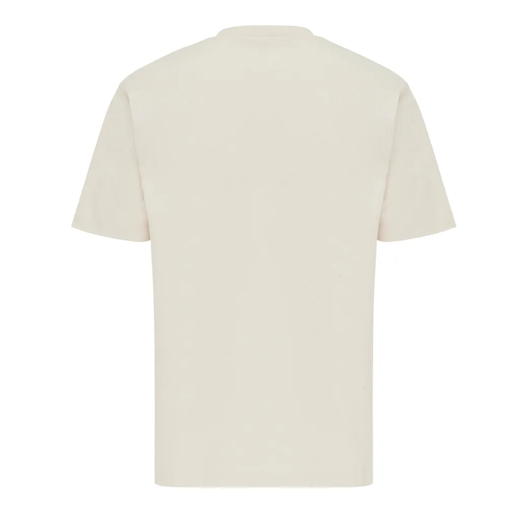 IQONIQ Nikko Heavyweight T-Shirt aus recycelter Baumwolle, natural raw – Bild 2