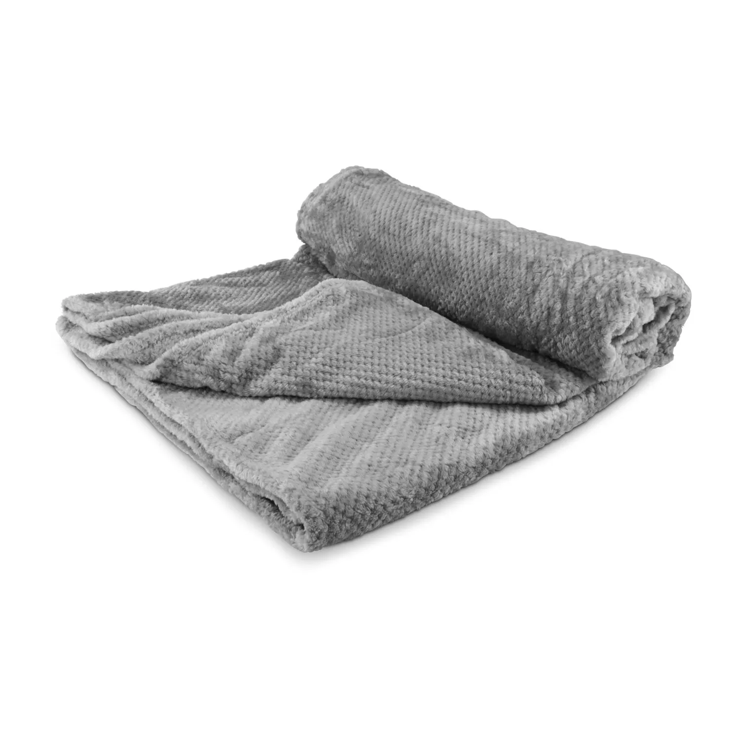 XXL Decke Feel - 220 x 240 cm, 275 g/m², grau – Bild 2