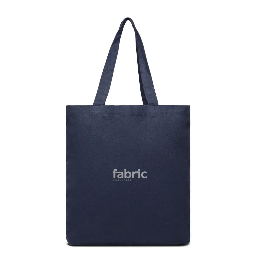 VINGA Hilo AWARE™ Tragetasche aus recyceltem Canvas, navy blau – Bild 3