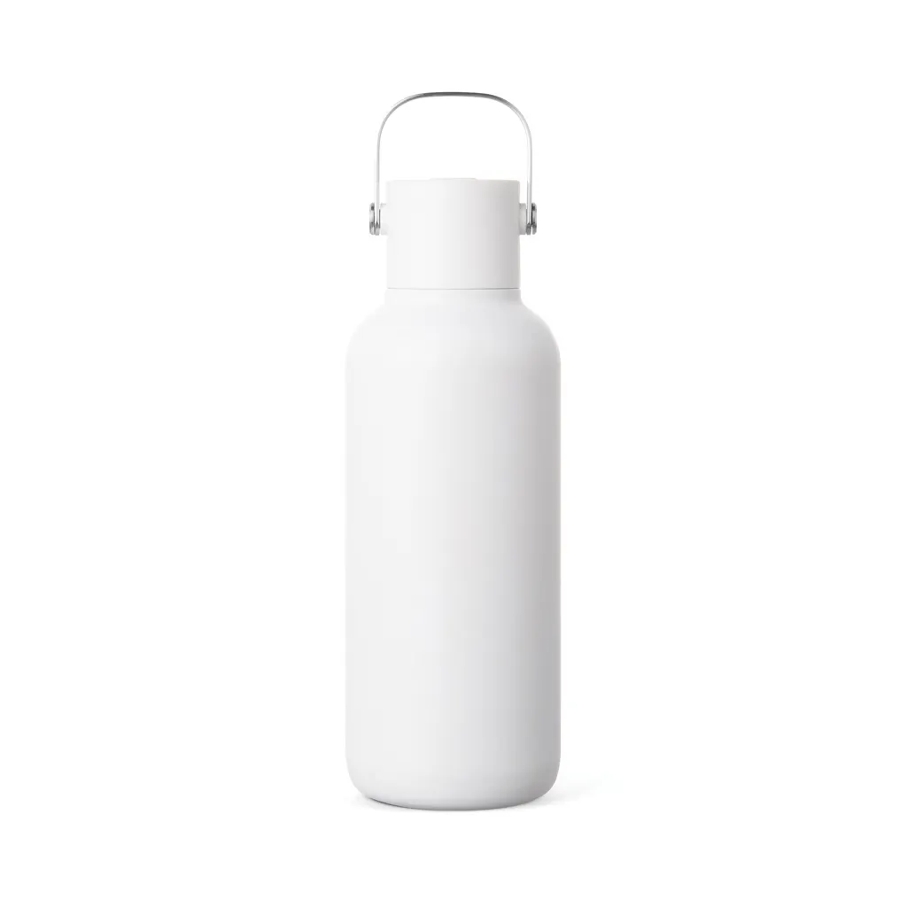VINGA Cael RCS Stainless-Steel Trinkflasche 600ml, weiß – Bild 2