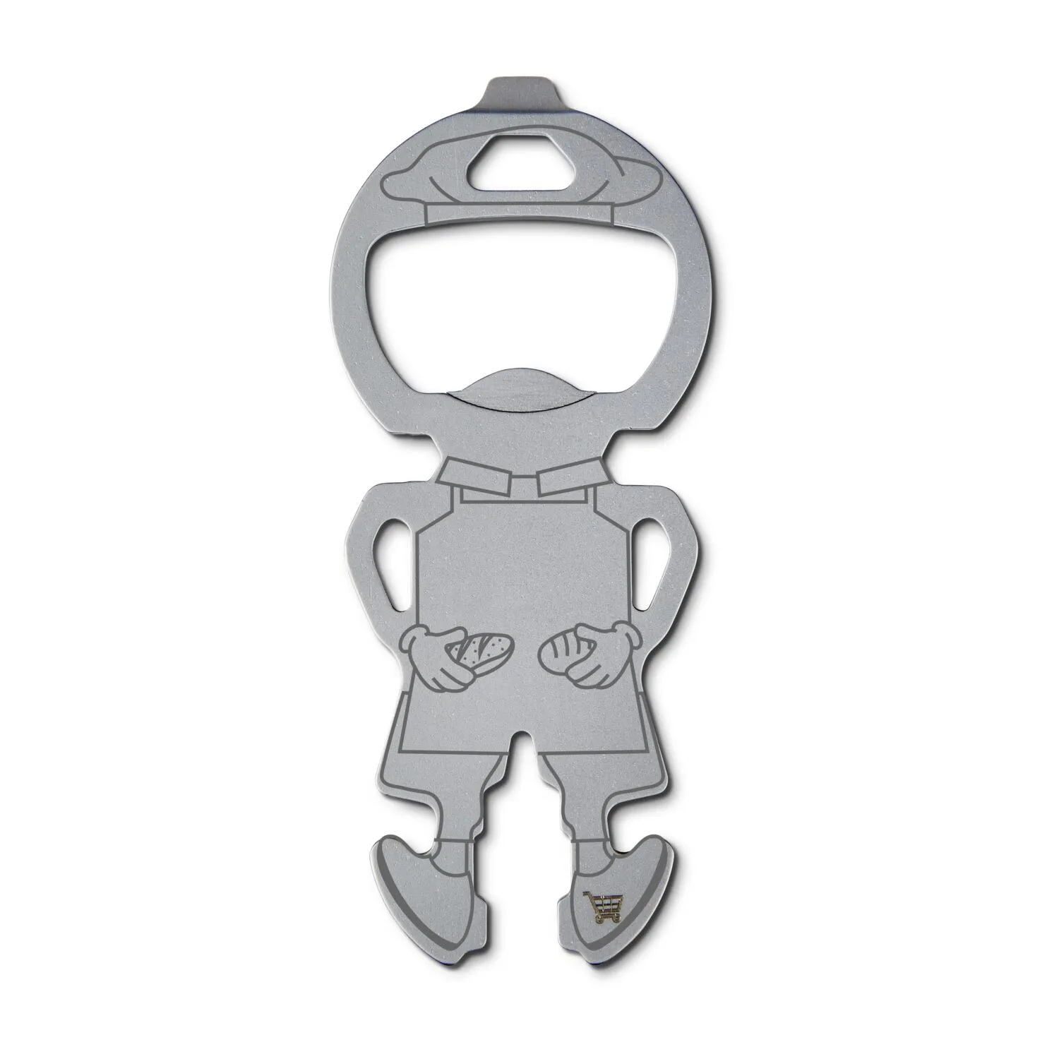 ROMINOX® Best Buddy Friend // Baker, silber – Bild 5