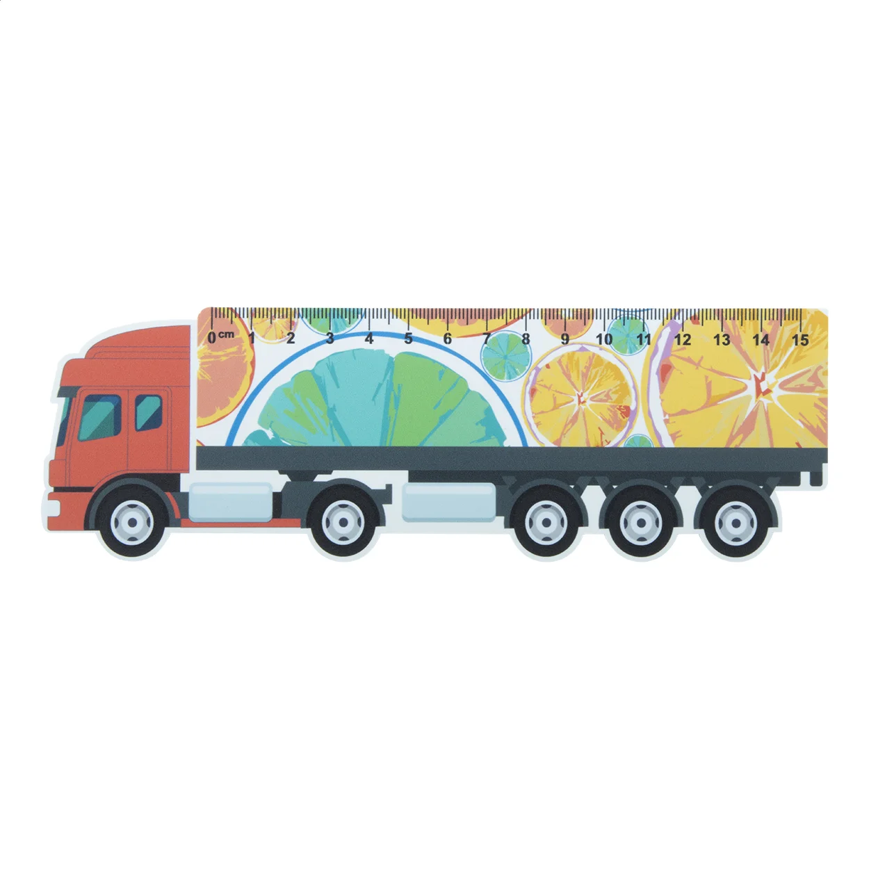 Lineal LKW, 15 cm Trucker 15, weiß – Bild 4