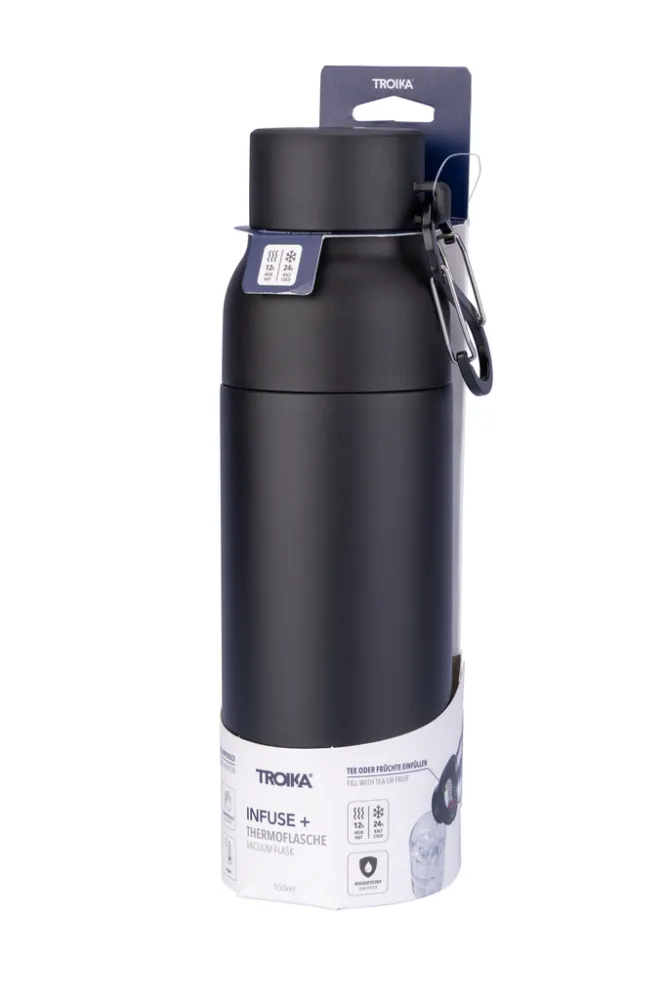 Thermoflasche INFUSE+ schwarz, schwarz – Bild 7