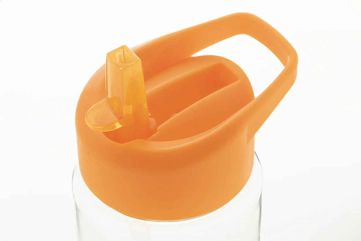 RPET Trinkflasche Fitty, orange – Bild 3