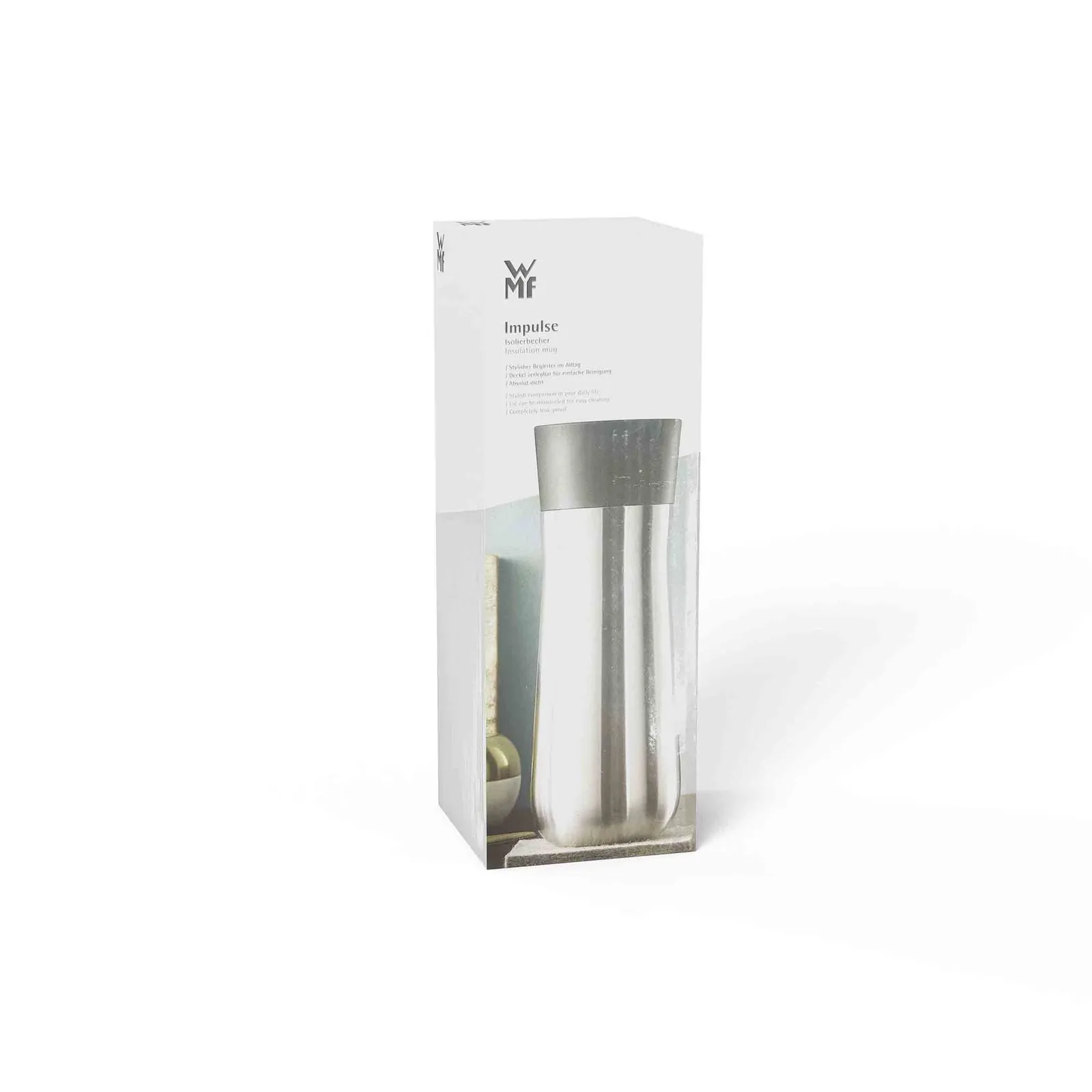 WMF Impulse Isolierbecher 0.35L, Gebürstetes Cromargan – Bild 5