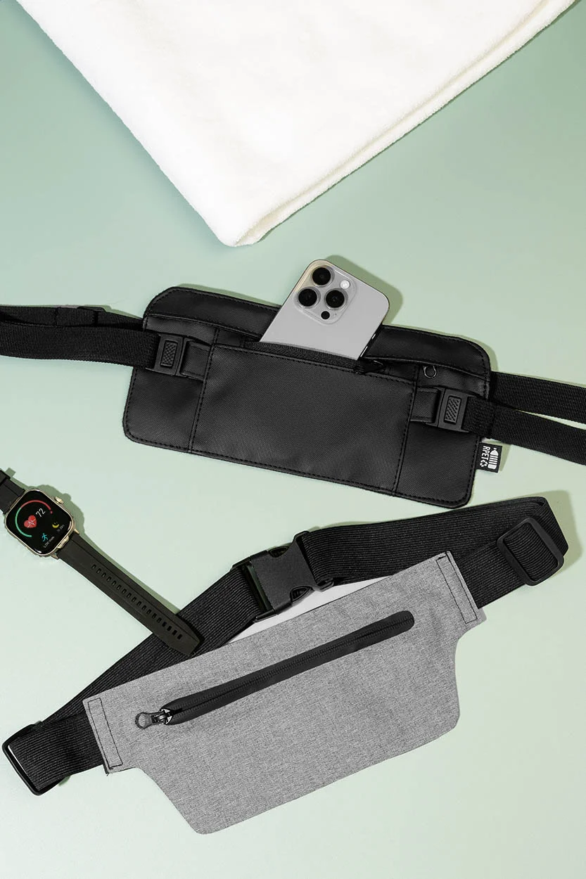 RPET-Gürteltasche Picohip, aschgrau – Bild 5