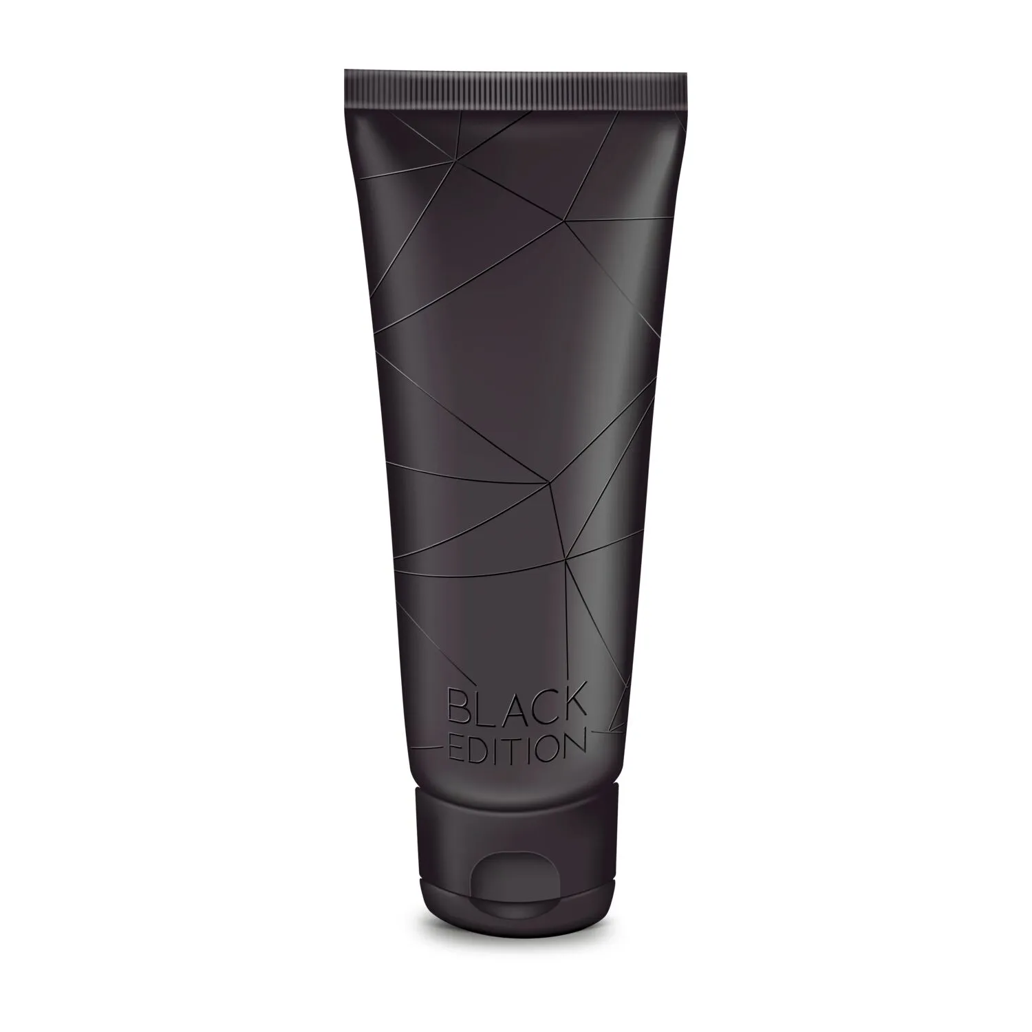 Pflegetube Black Edition - 75 ml Hand- & Nagelcreme ALOE VERA SENSITIV, schwarz – Bild 2