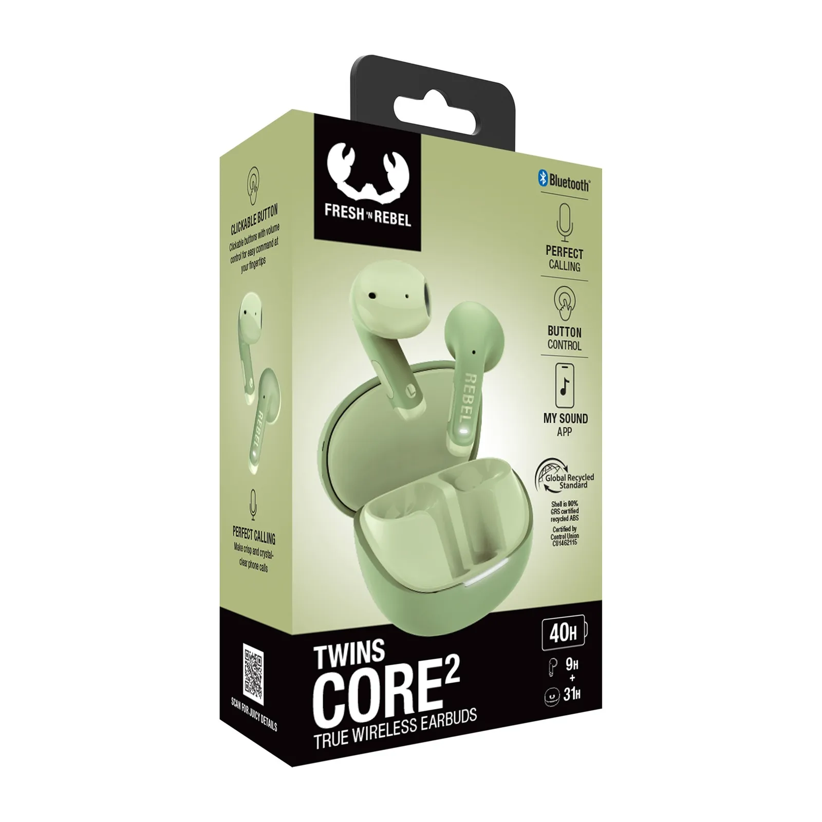 Fresh 'n Rebel Twins Core 2, Wildgrün – Bild 6