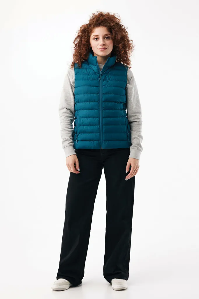 IQONIQ Meru Damen Bodywarmer aus recyceltem Polyester, dark teal – Bild 3