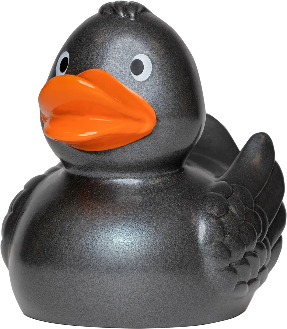 Quietsche-Ente 5,5–9,5 cm, anthrazit – Bild 4