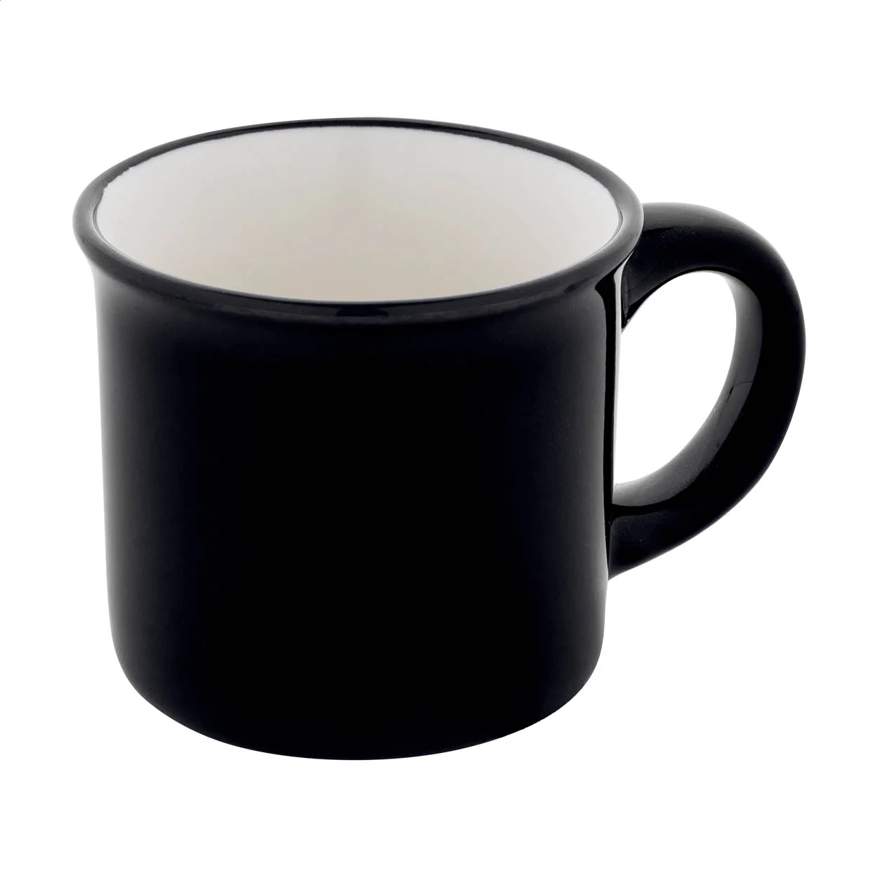 Mini Vintage-Becher Woodstock Mini, schwarz – Bild 3