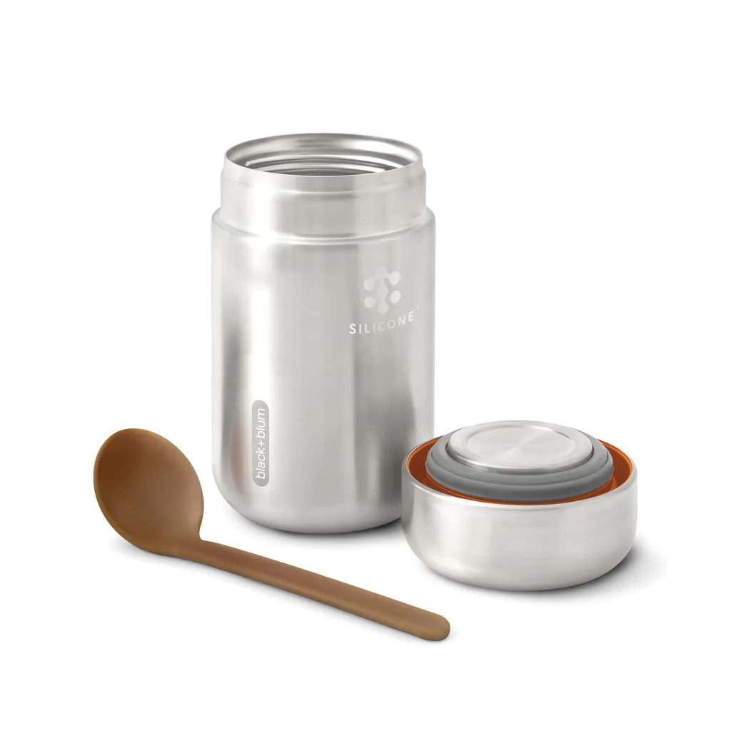 Black+Blum Food Flask 400ml, orange – Bild 4
