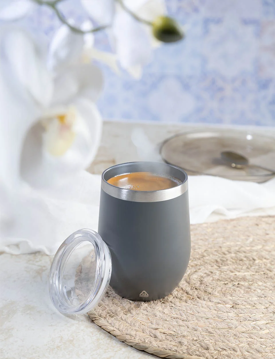 Thermobecher Rebby, dunkelgrau – Bild 5