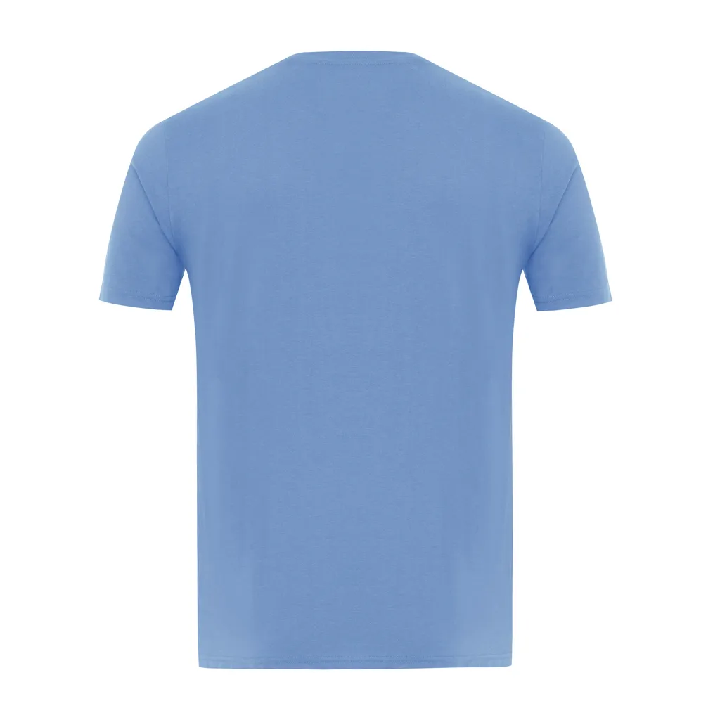IQONIQ Sierra Lightweight T-Shirt aus recycelter Baumwolle, moon blue – Bild 2