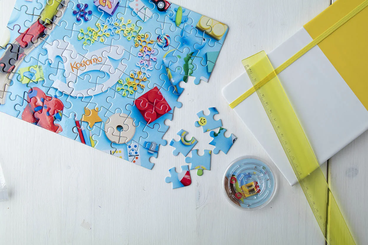 Puzzle Suzzle mit Sublimationsdruck, weiß – Bild 4