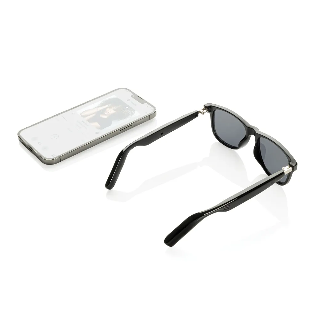Miro – KI-gestützte Audiobrille mit Übersetzungsfunktion, schwarz – Bild 2