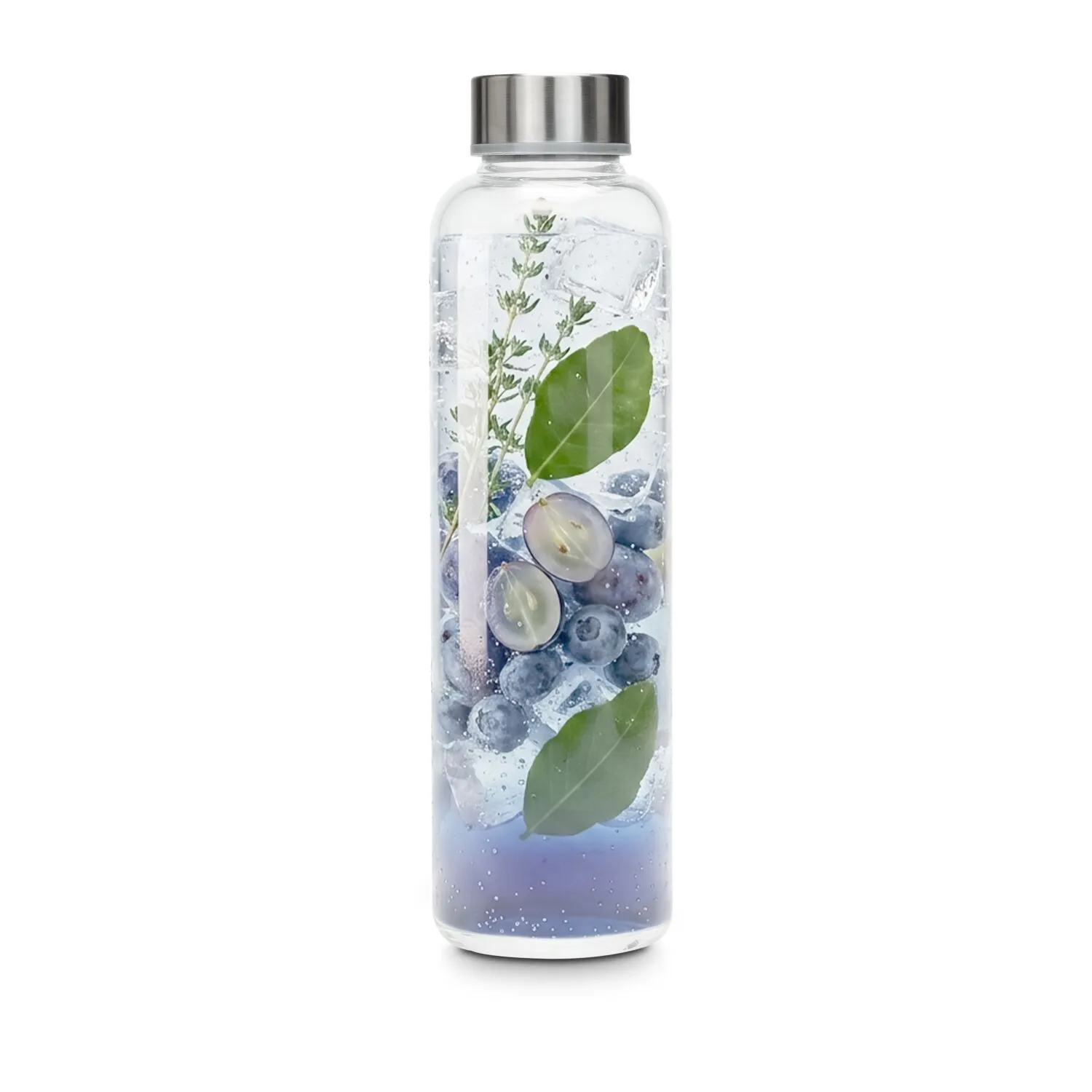 ROMINOX® Glaskaraffe // Pura 500 ml, auch für Kohlensäure geeignet, transparent – Bild 4