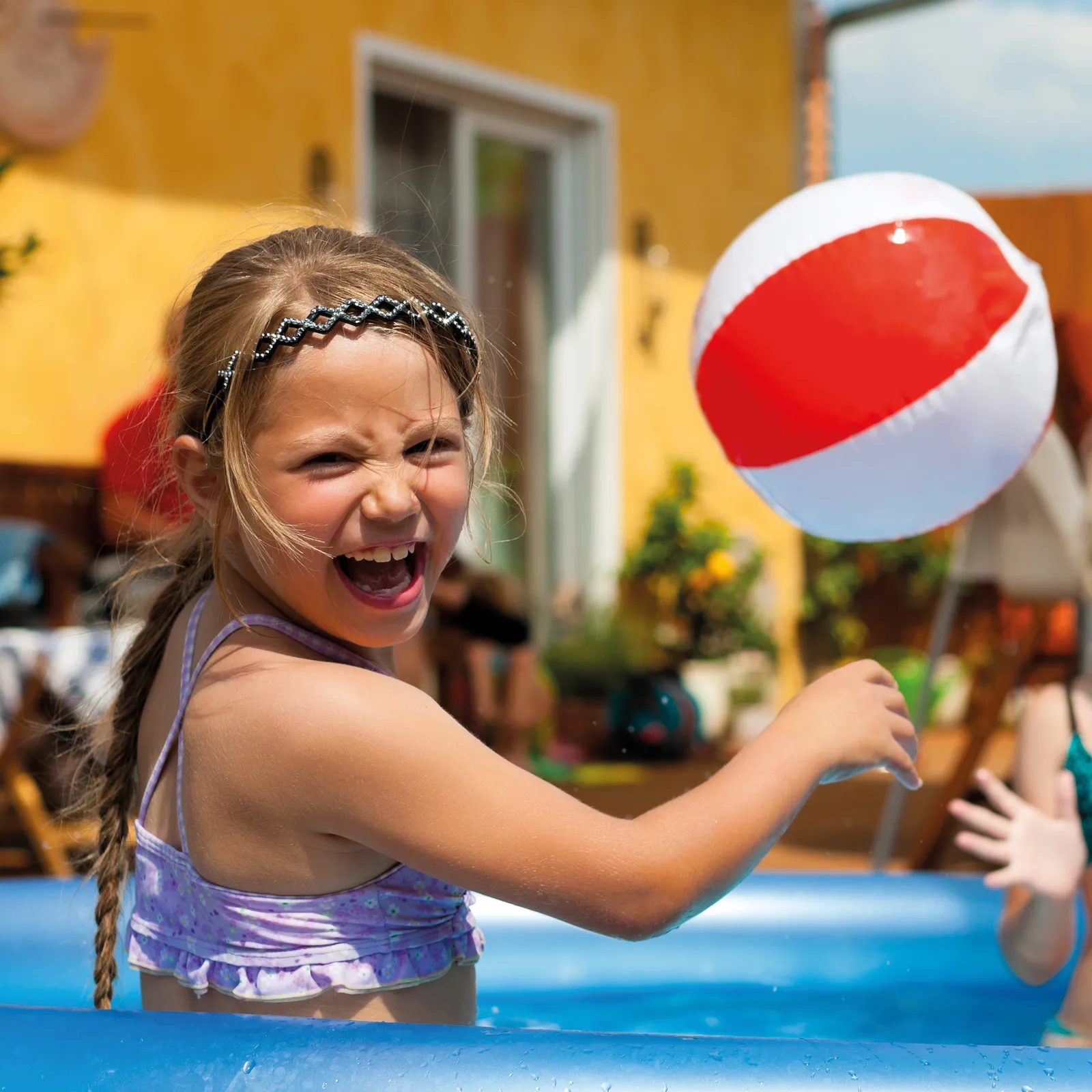 Mini Wasserball Acapulco, rot – Bild 2