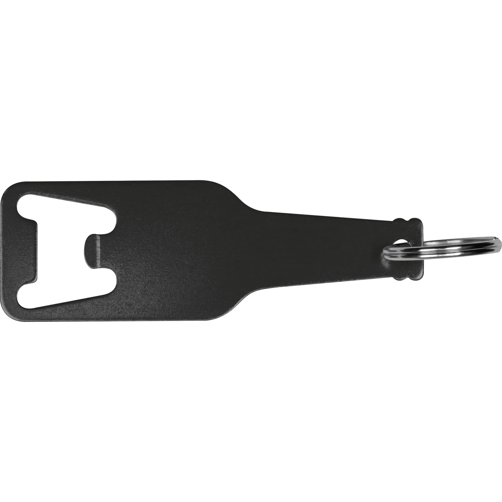 Flaschenöffner aus recyceltem Aluminium Malmö, schwarz – Bild 3