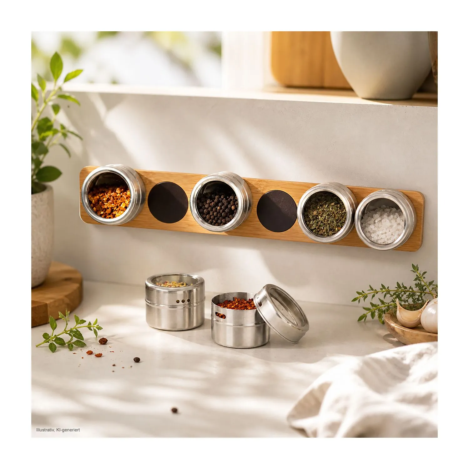 Geschenkset / Präsenteset: Gewürzrolle XXL, schwarz – Bild 6