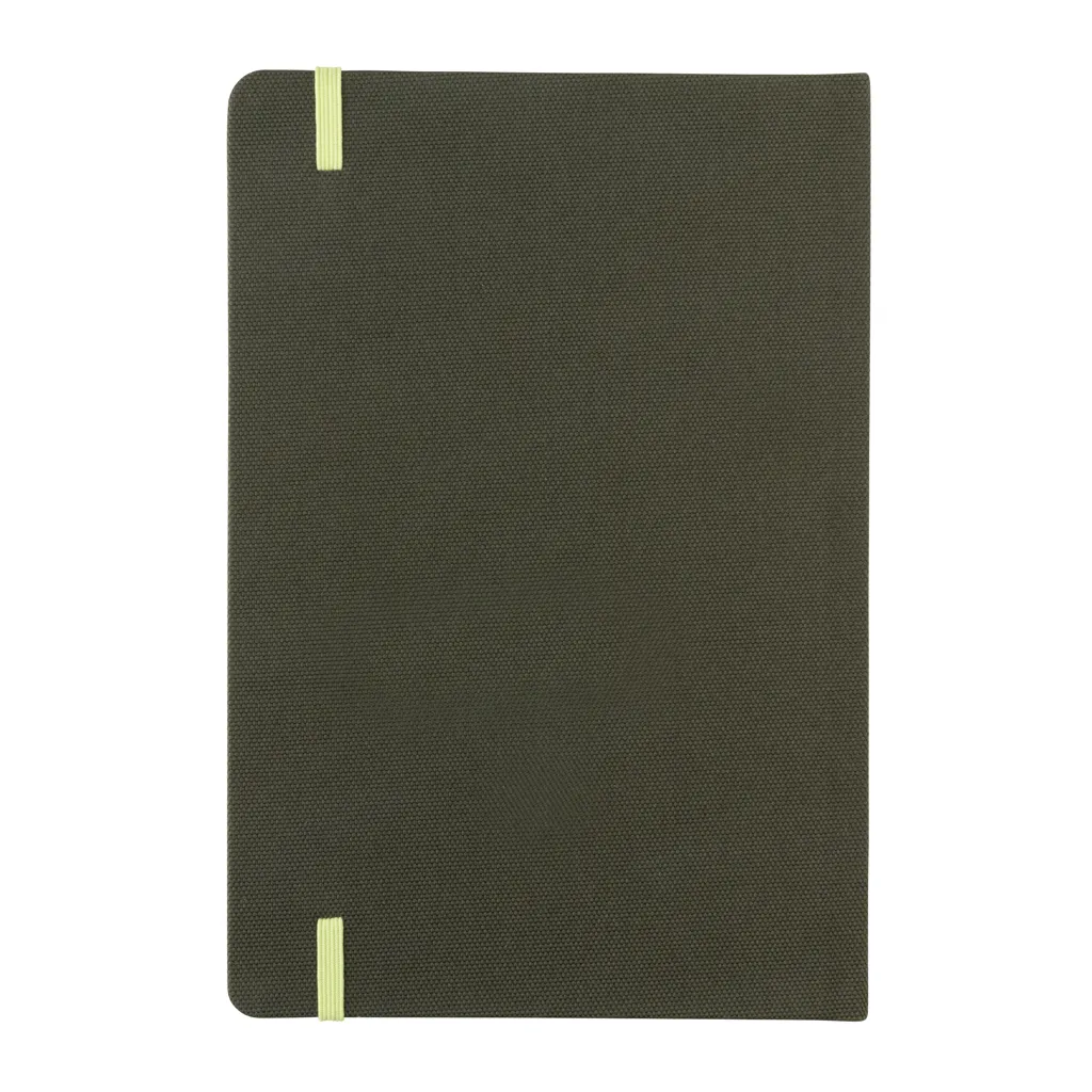 GRS-zertifiziertes rPET-A5-Notizbuch, grün – Bild 5