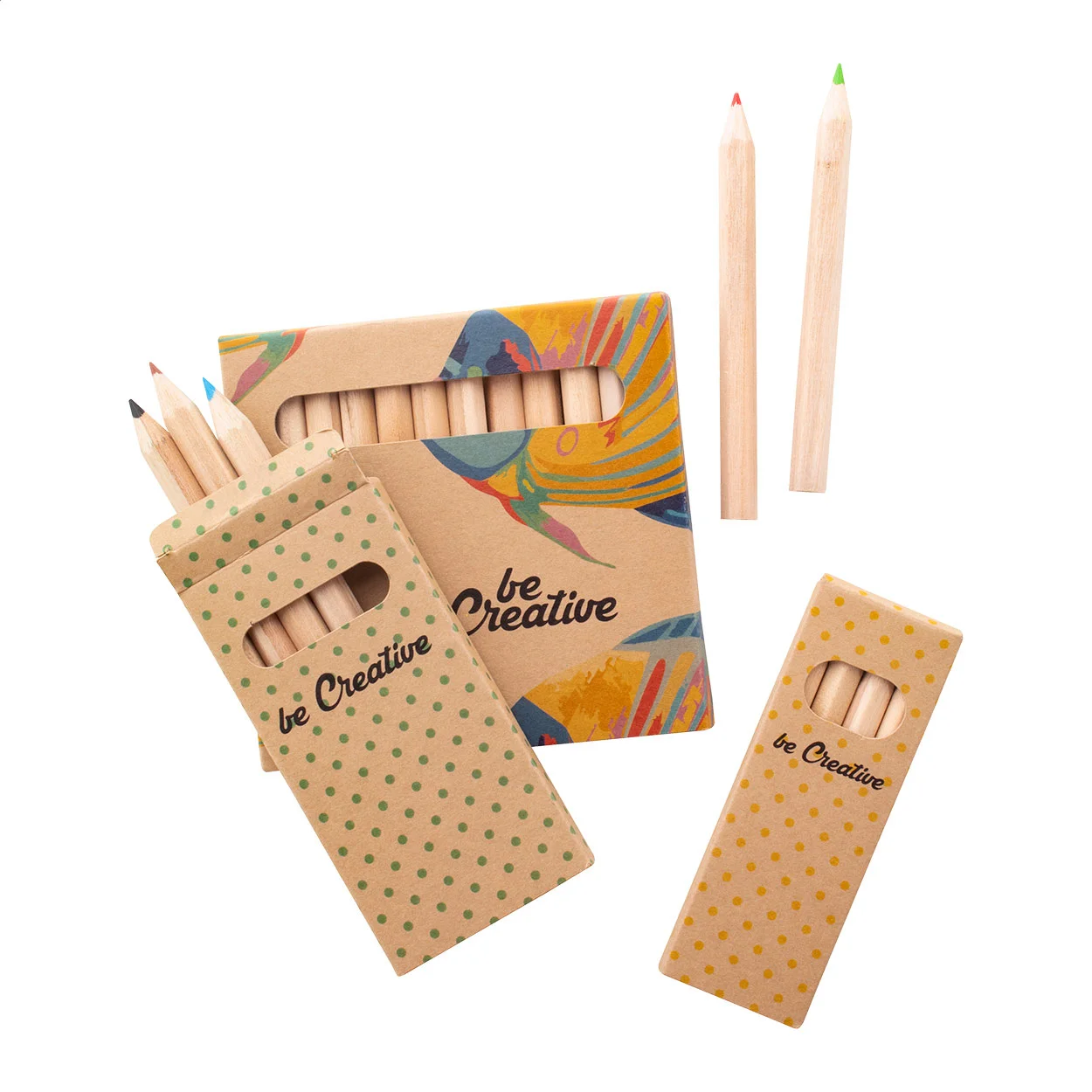 Individuelles Buntstifte-Set (4 Stk.) Penxil 4 Eco, natur – Bild 3