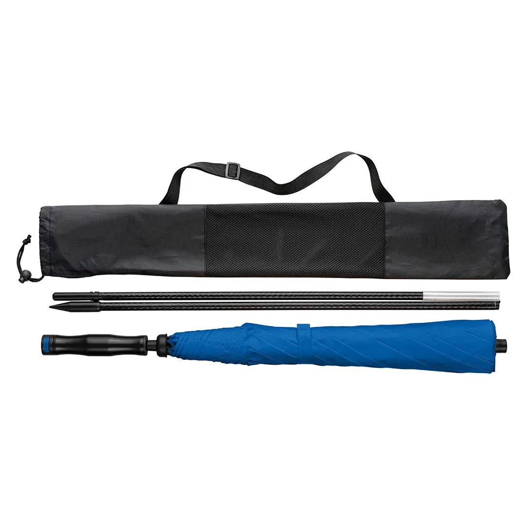 Strand-Sonnenschirm Travelmate Camper, blau – Bild 3