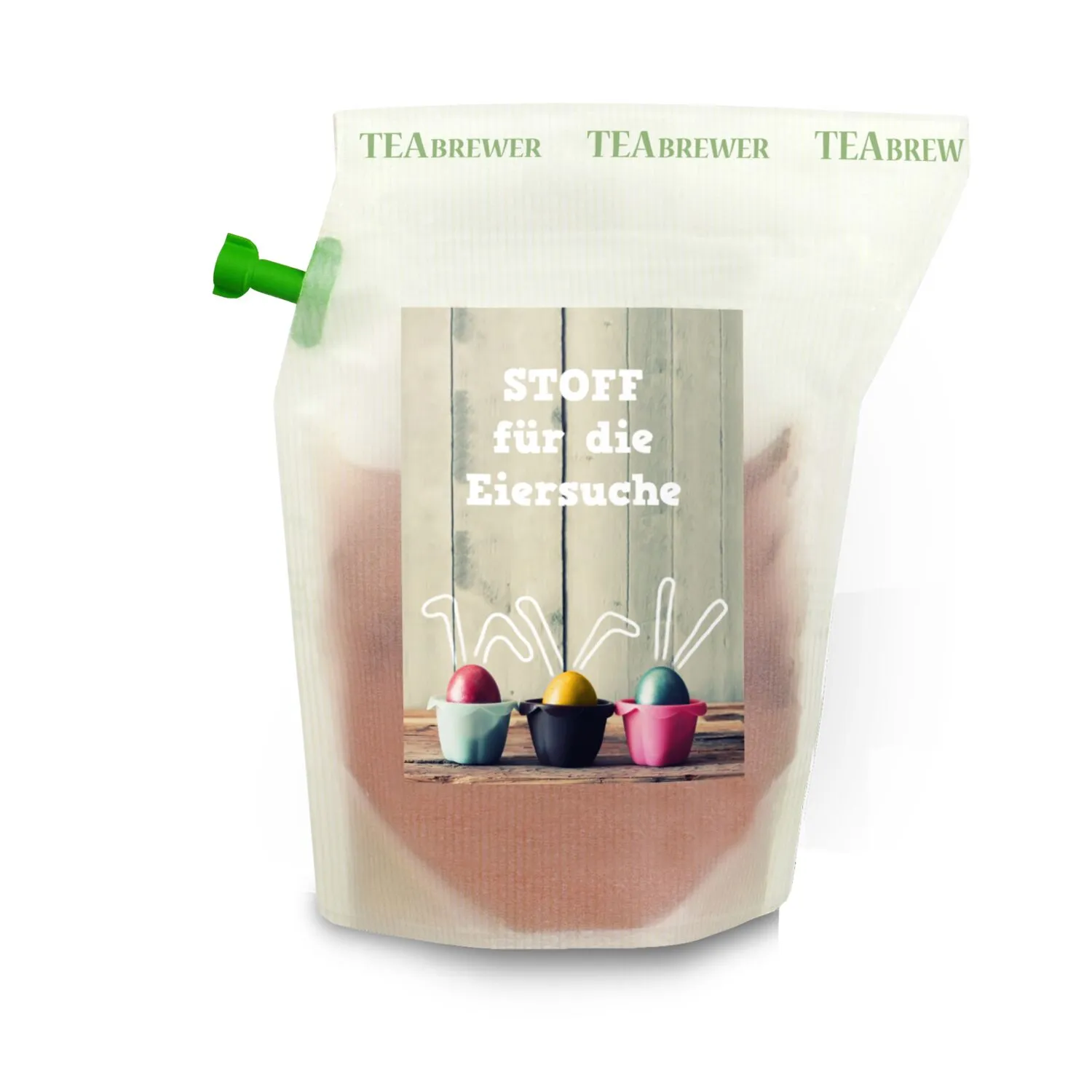 Geschenkartikel / Präsentartikel: Oster-Tee, Tasty Berry, weiß – Bild 2