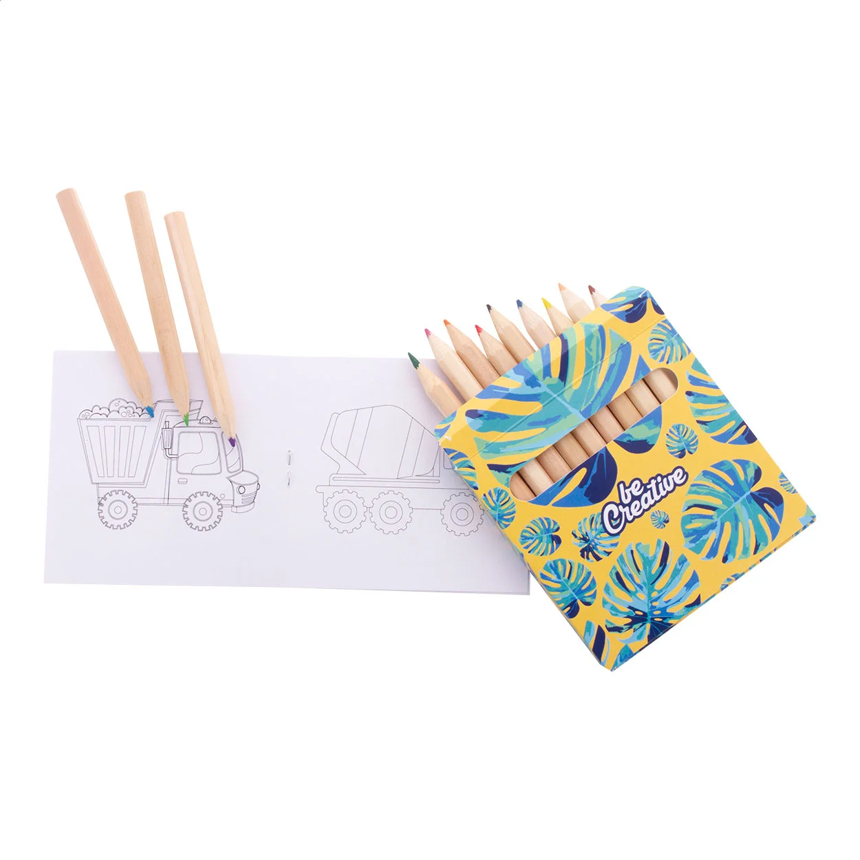 Individuelles Ausmalset, Tiere Coloxil 12, weiß – Bild 5