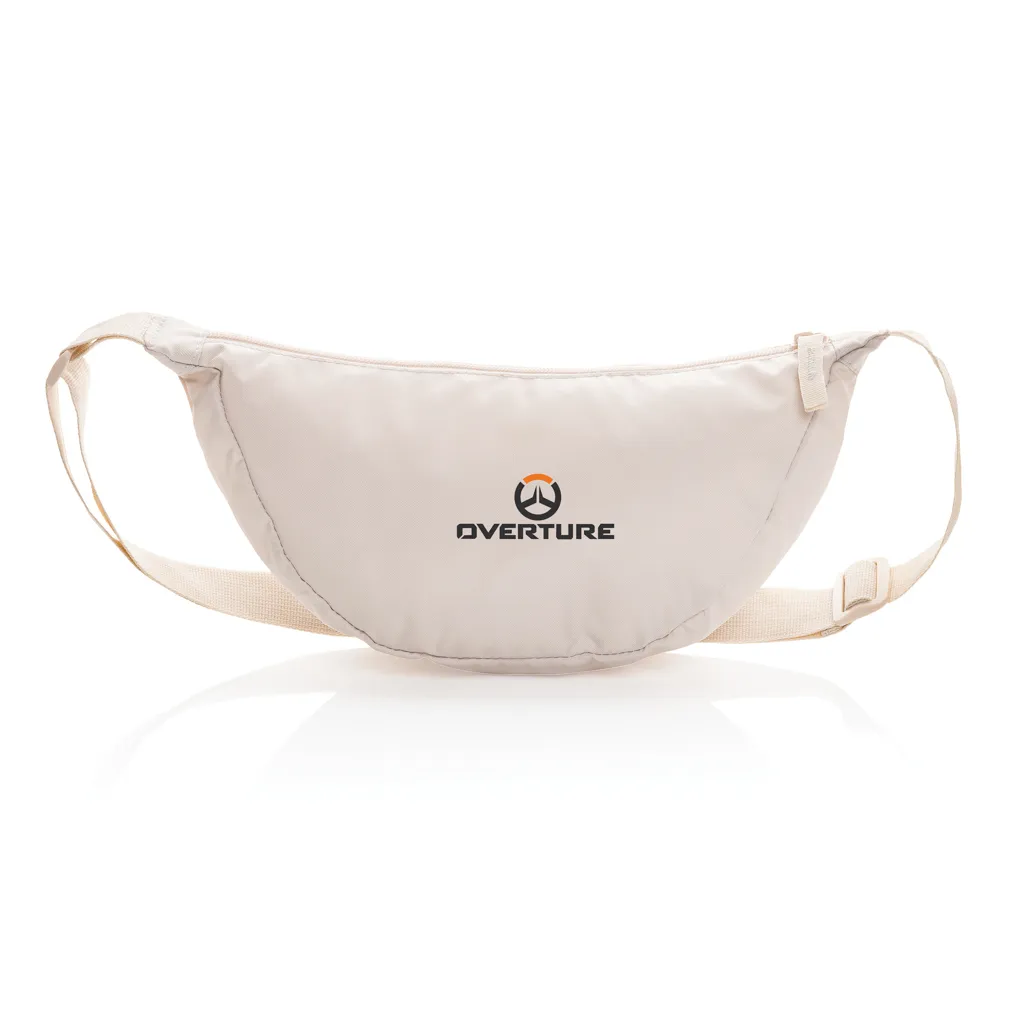 Crescent AWARE™ RPET Half-Moon Sling Tasche, beige – Bild 5