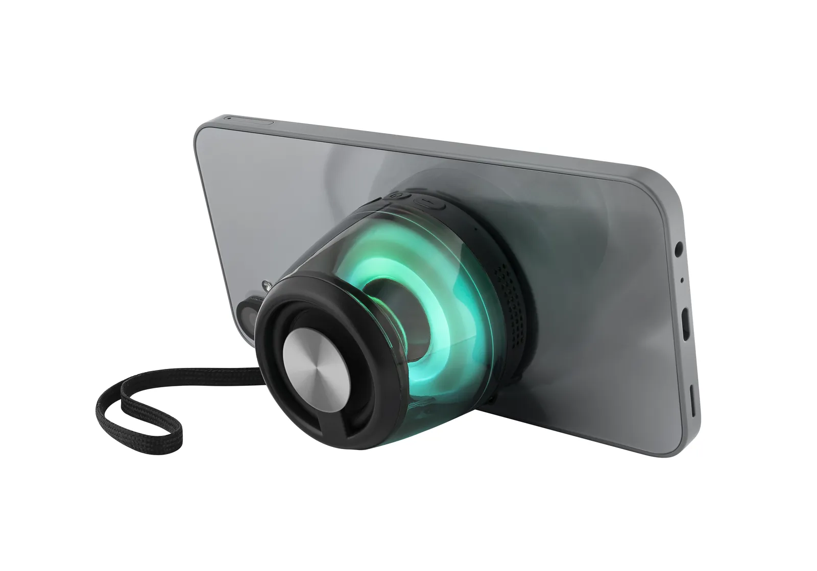 Mobile Speaker "MagBeatz", schwarz – Bild 2