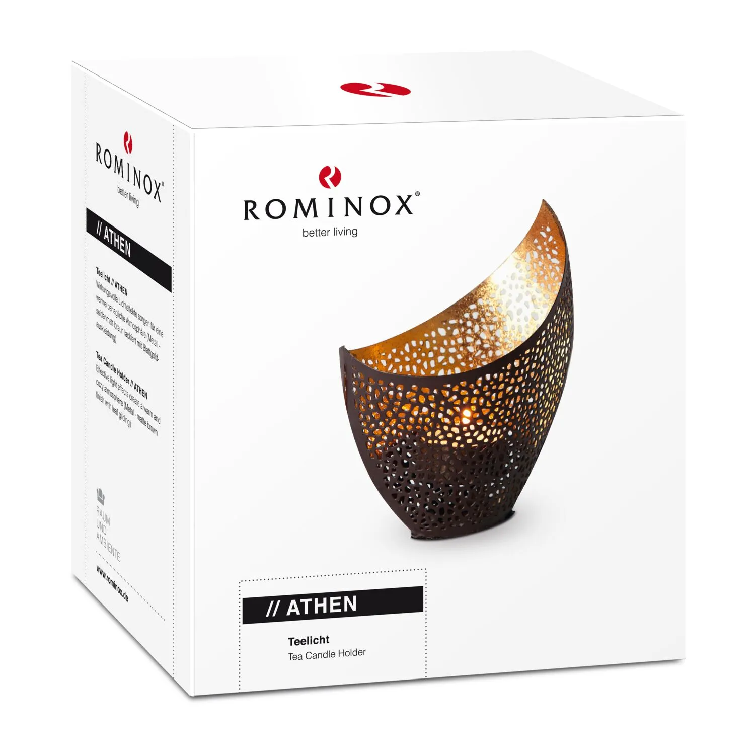 ROMINOX® Teelicht // Athen, gold – Bild 2