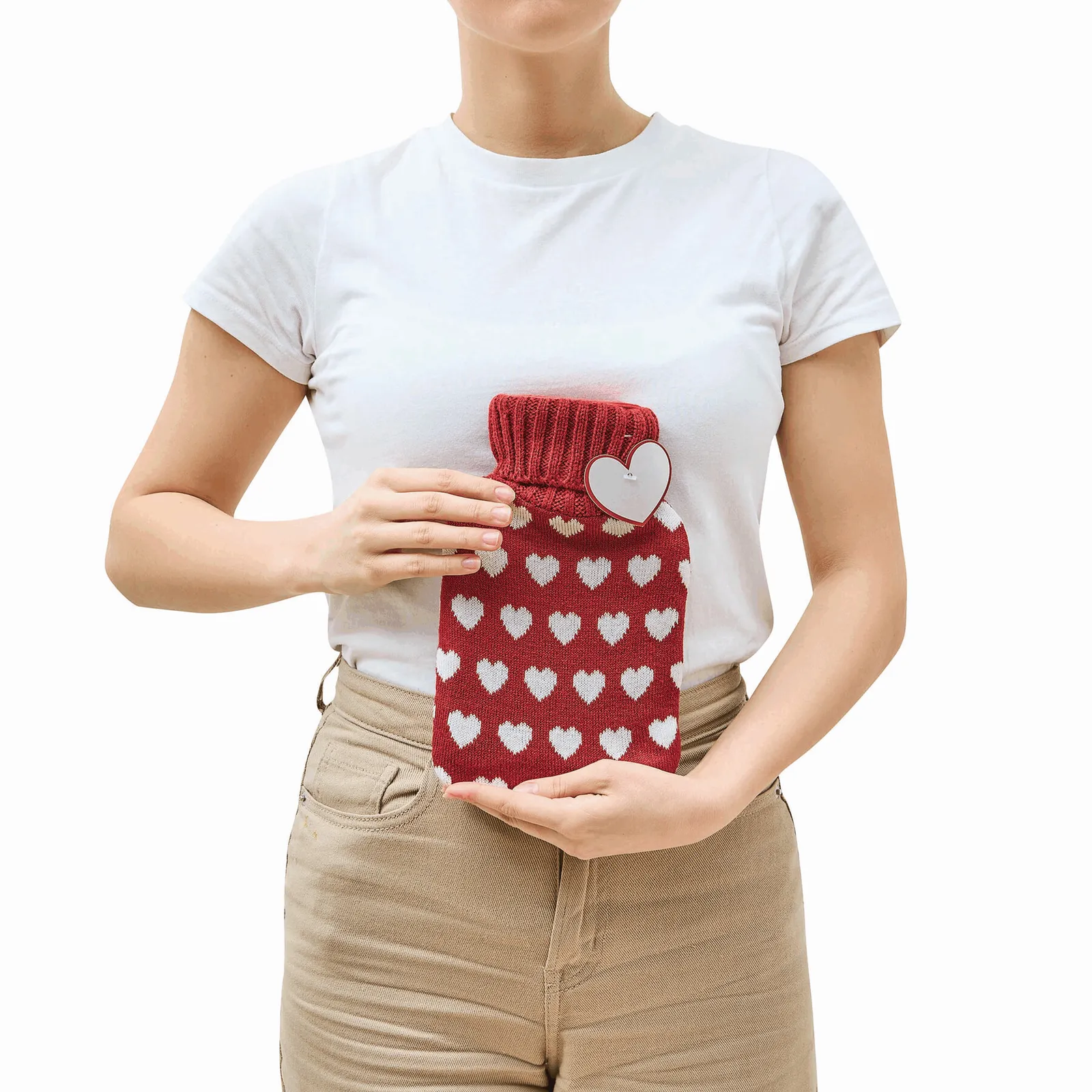 CUDDLE - Wärmflasche, rot - Herz – Bild 5