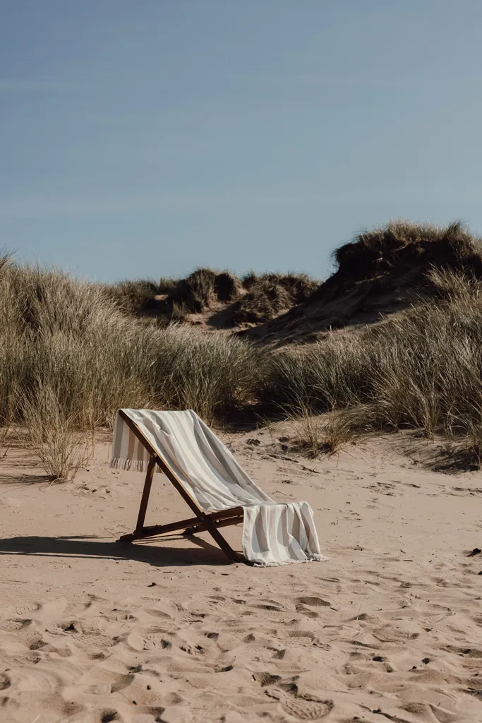 VINGA Ornos GRS Hamamtuch, beige – Bild 5
