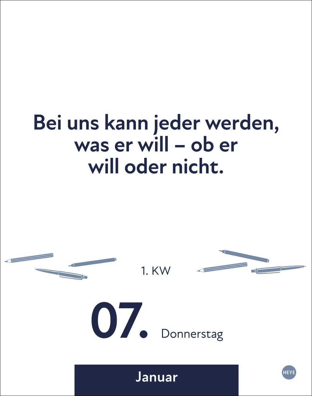 Die besten Sprüche für lange Bürotage TAK Tischkalender 2027 – Bild 8