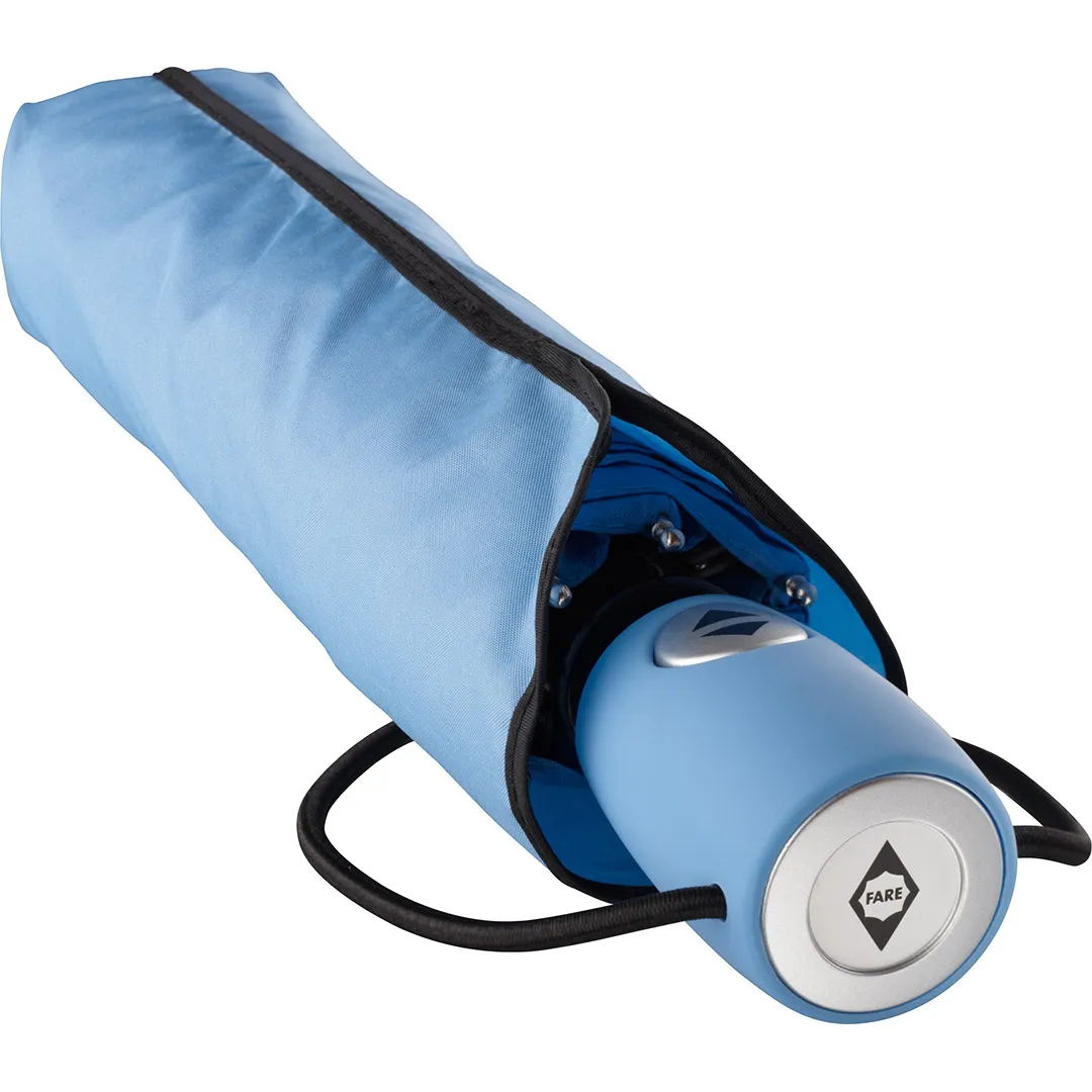 Mini-Taschenschirm FARE® AOC, hellblau – Bild 4