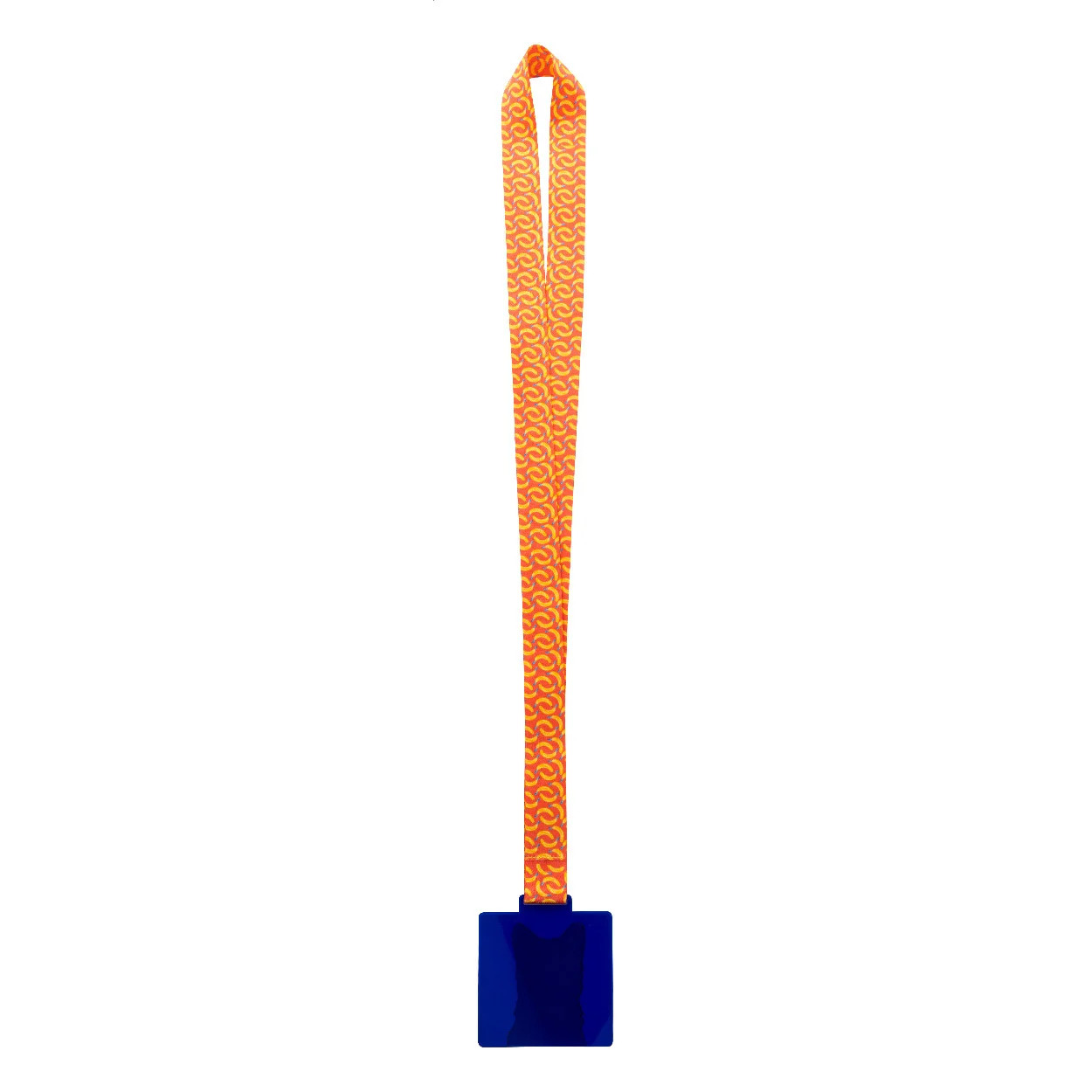 Individuelle Medaille Subdal Colour Square, blau/transparent – Bild 3