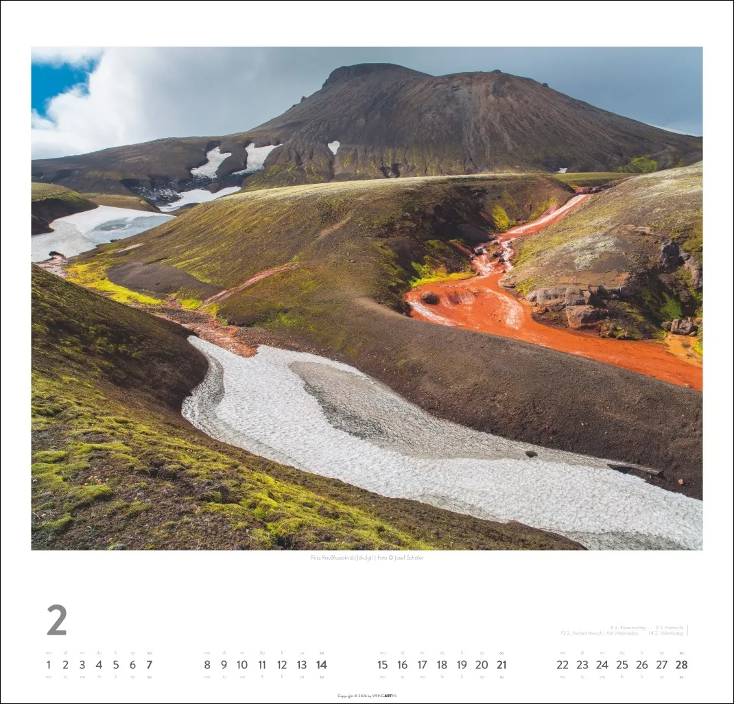 Island Wandkalender 2027 – Bild 3