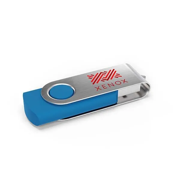 USB-Stick Twister, Hellblau – Bild 7