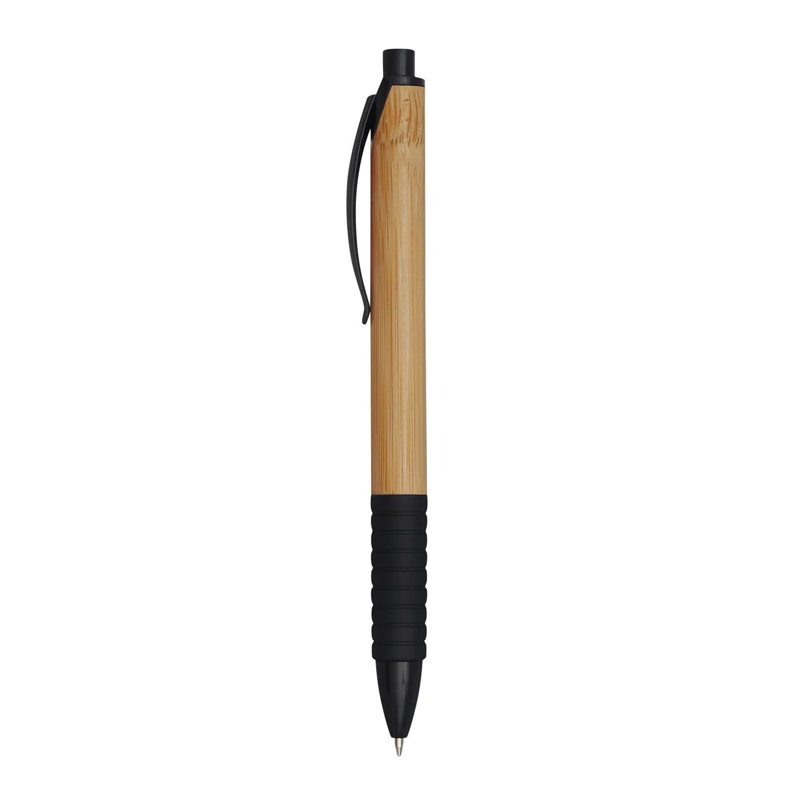 BAMBOO RUBBER - Kugelschreiber, braun, schwarz – Bild 3