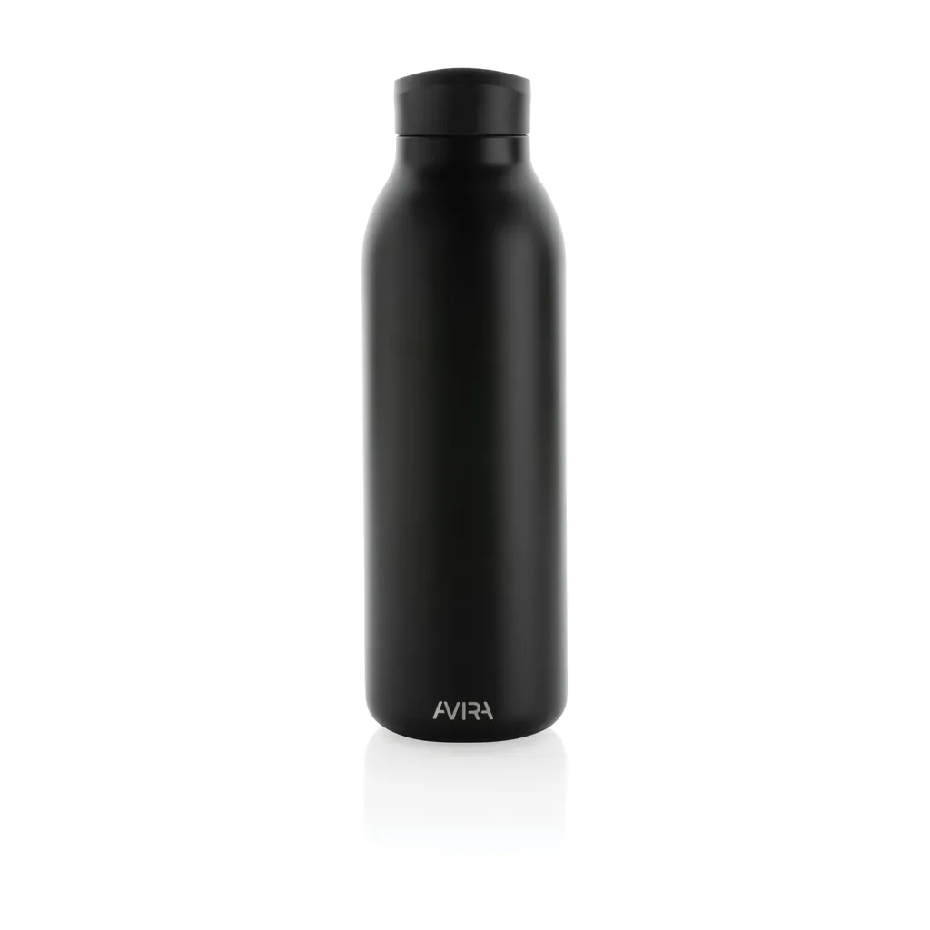 Avira Avior RCS recycelte Stainless-Steel Flasche 500ml, schwarz – Bild 4
