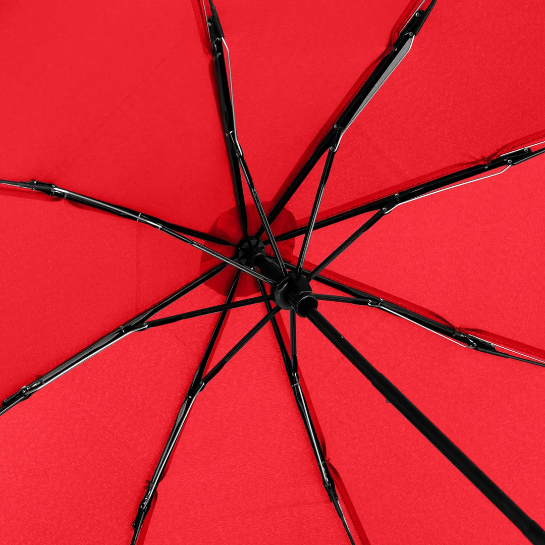 Taschenschirm ÖkoBrella, Ø 98 cm, Länge 27 cm, rot wS – Bild 4