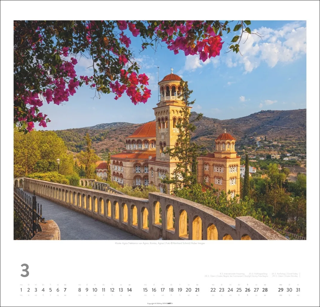 Griechische Inseln Wandkalender 2027 – Bild 4