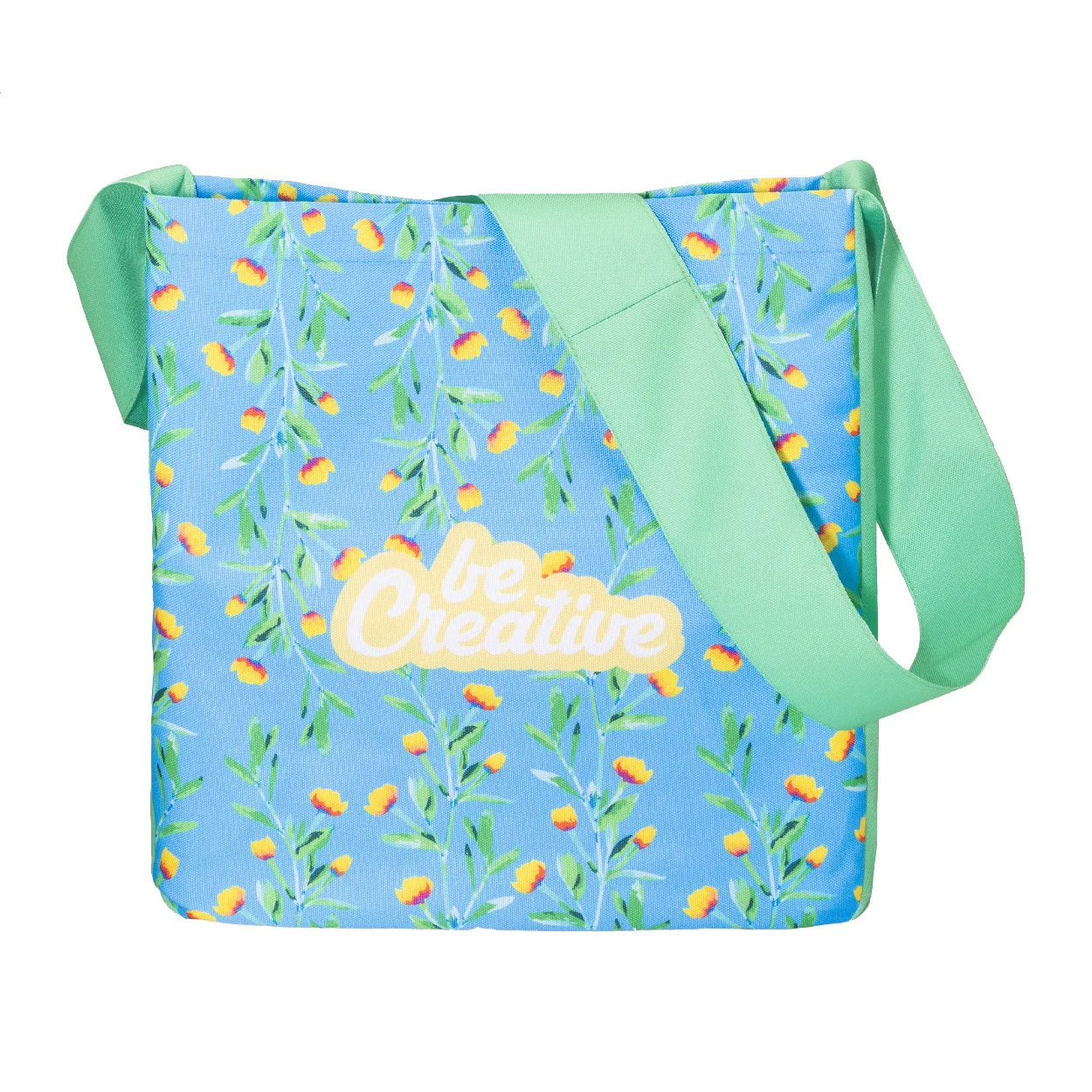 individuelle Umhängetasche, RPET SuboBag Messenger, weiß – Bild 6