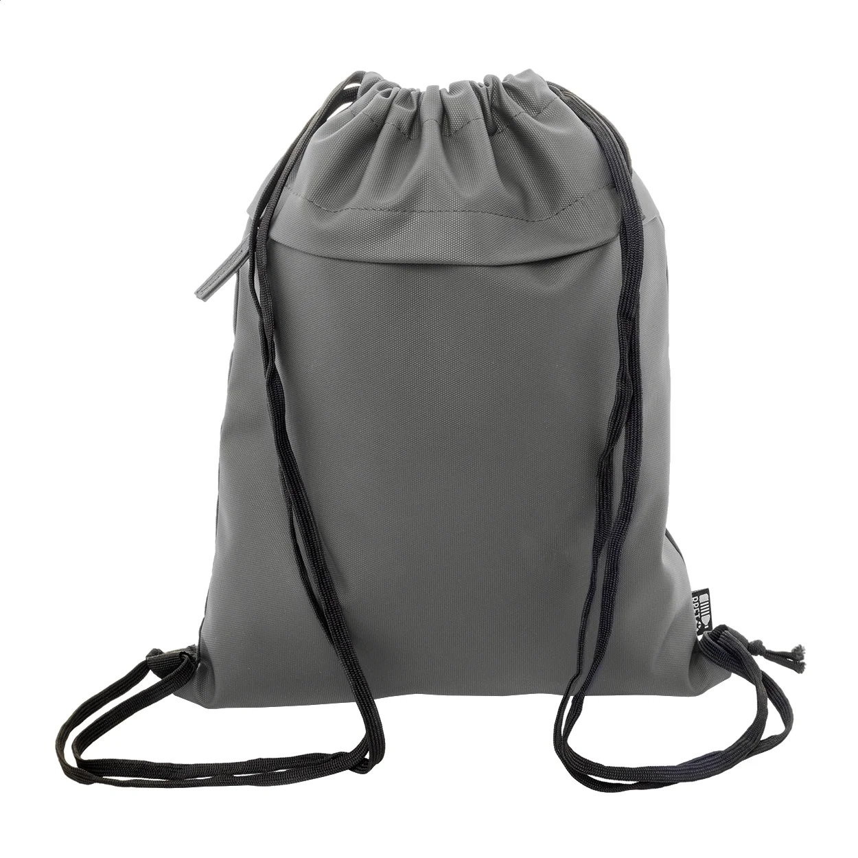 RPET drawstring bag Pudrow, grau – Bild 2