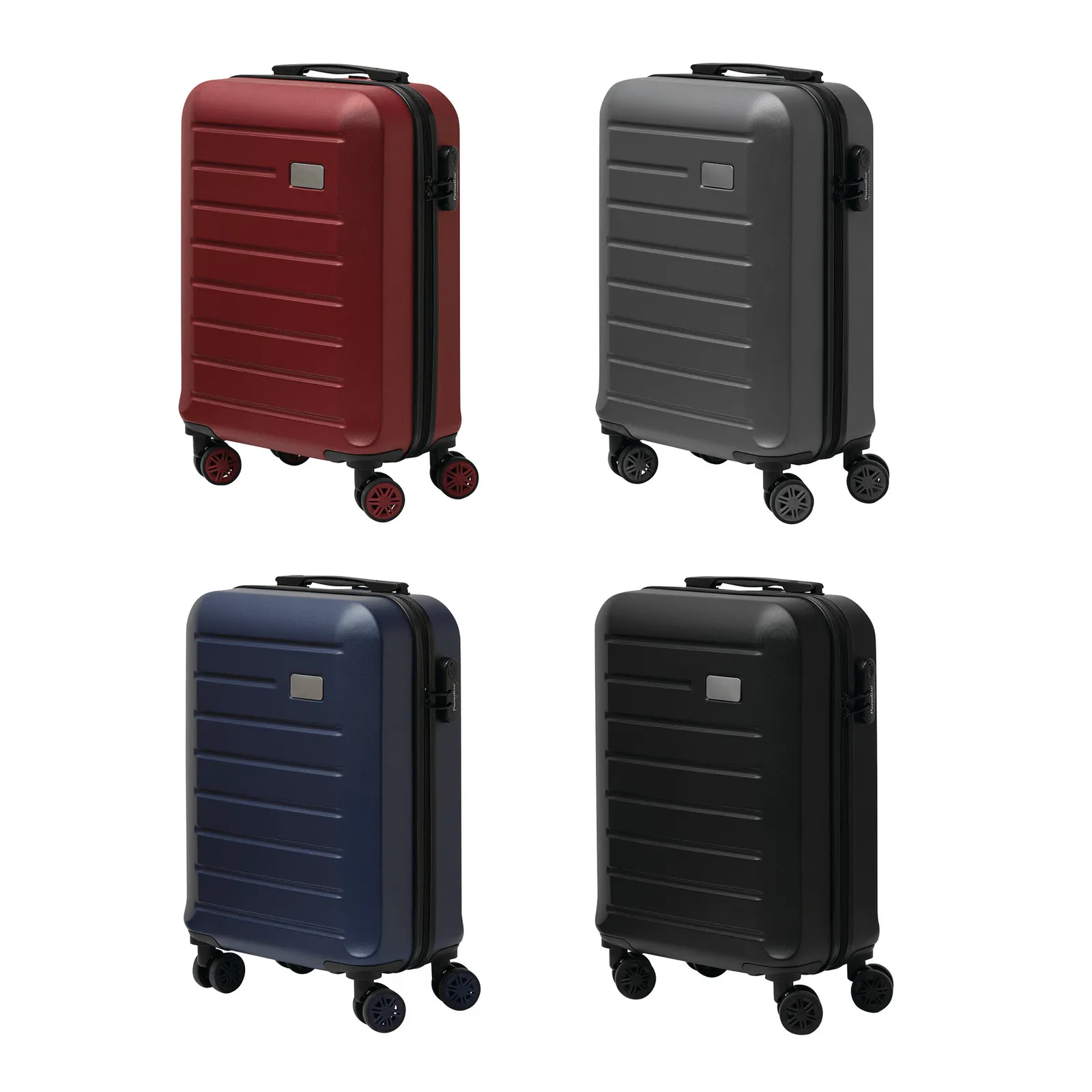 LUCCA - Trolley-Bordcase, schwarz – Bild 11