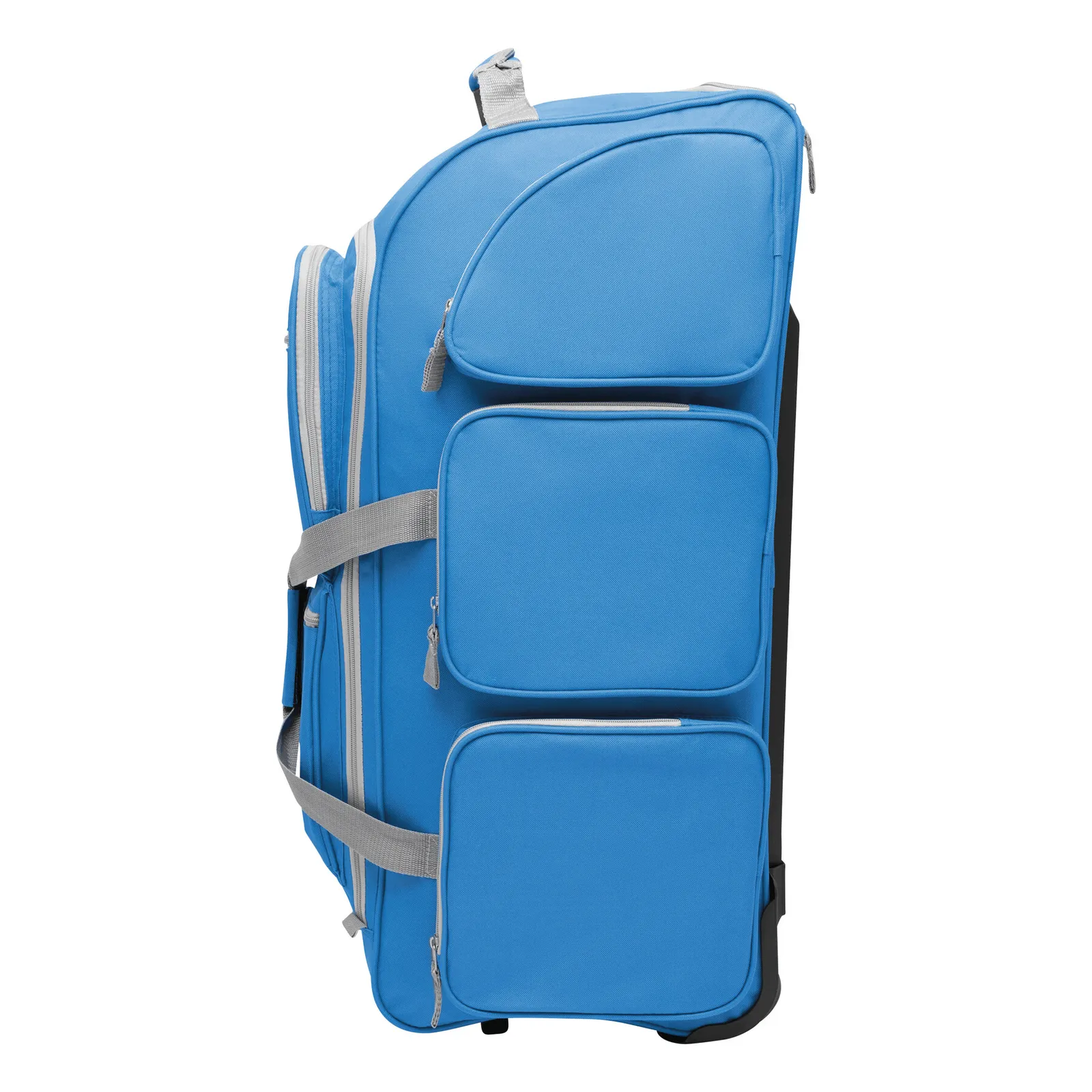 9P - Trolley-Reisetasche, blau, grau – Bild 6